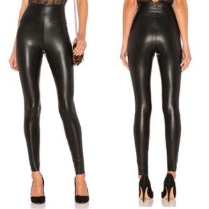 Commando faux leather high waisted leggings